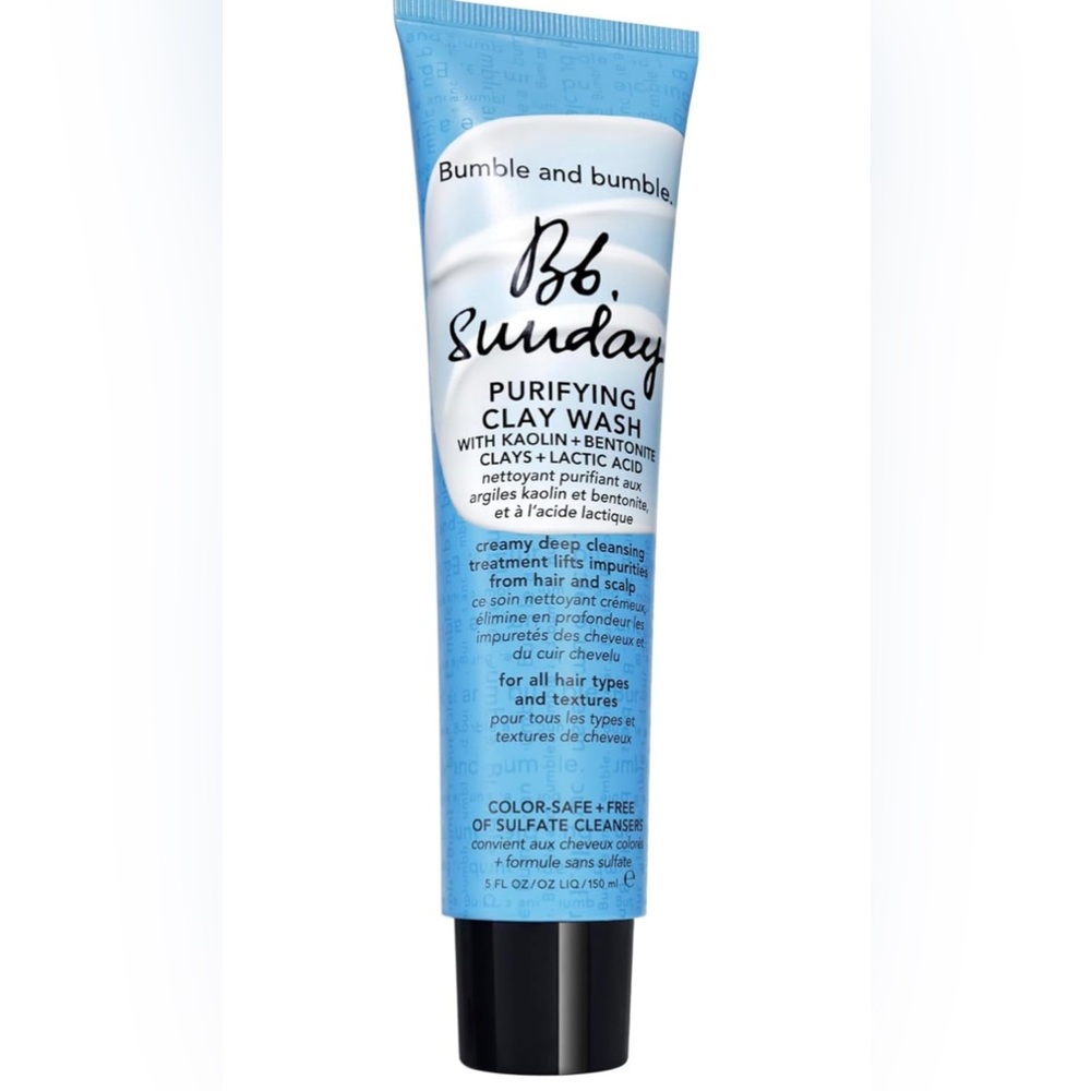 NWOT Bumble and bumble. Sunday Purifying Clay Wash | Detox Shampoo , 5 Fl Oz